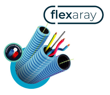 Gaines électriques anti-rayonnement électromagnétique - Flexaray